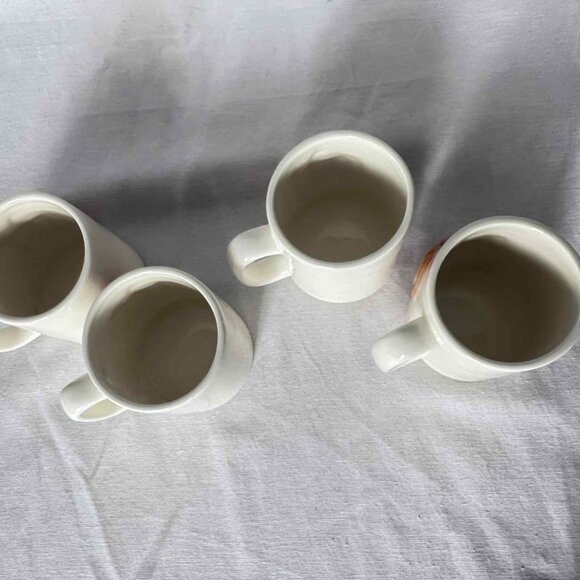 Otagiri Cream and Orange Pumpkin Mugs - Picture 4 of 6